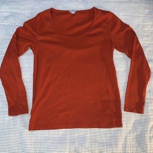 NWOT Jcrew women’s long sleeve tee size L